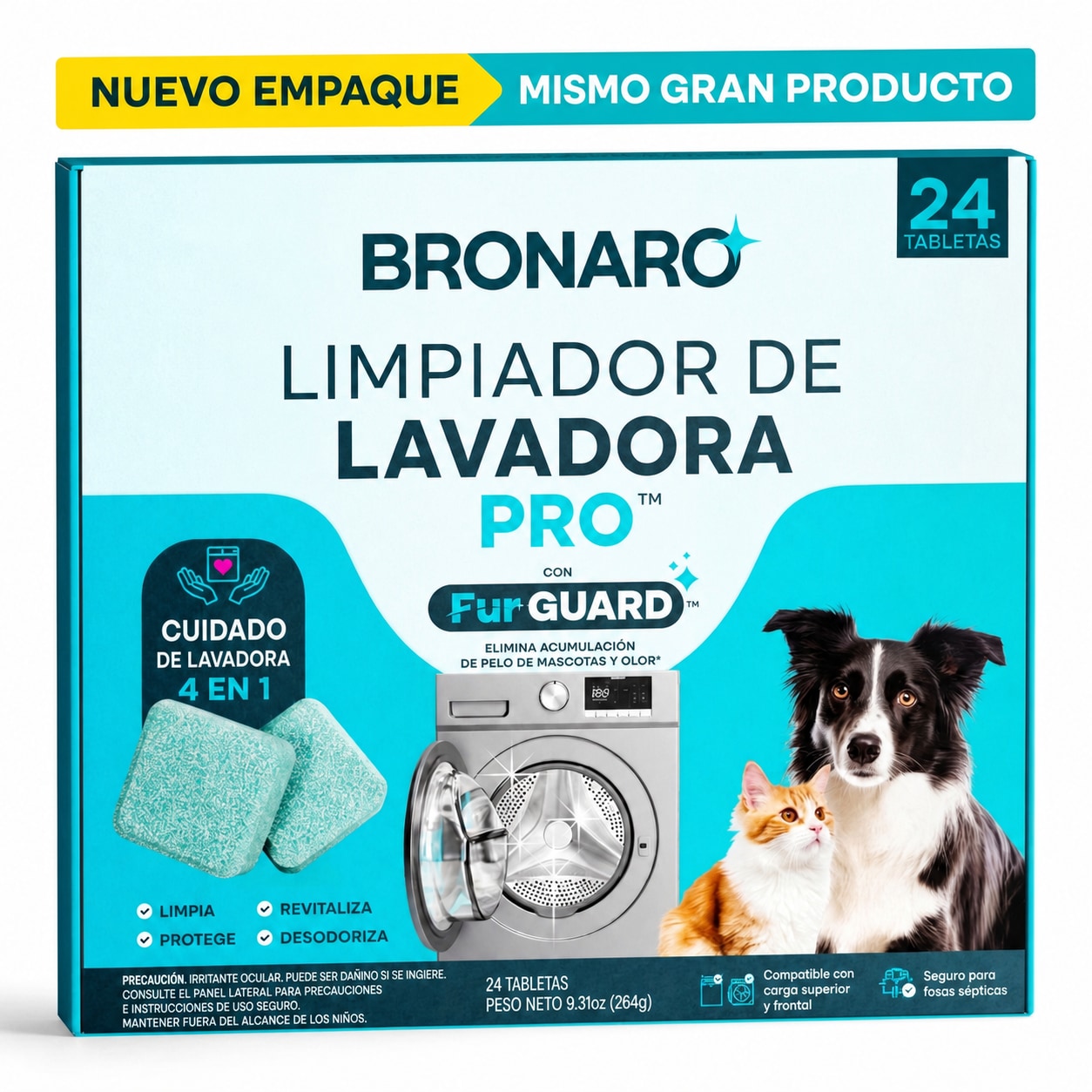 Limpiador de Lavadora Bronaro