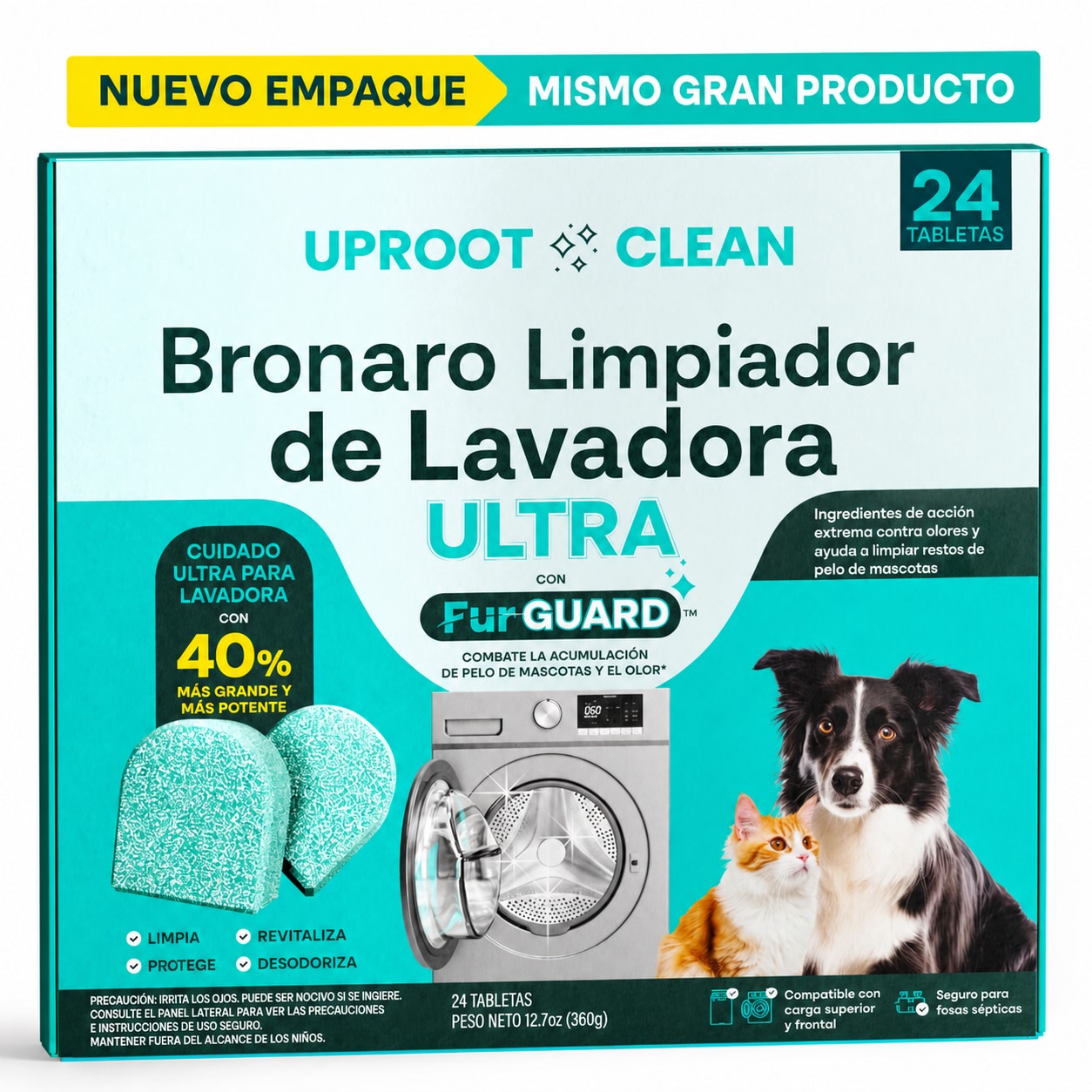 Limpiador de Lavadora Bronaro
