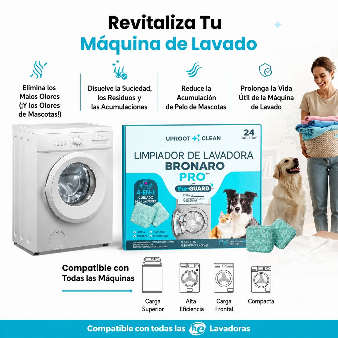 Limpiador de Lavadora Bronaro