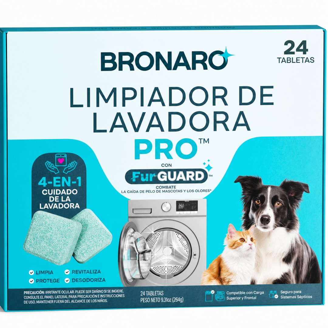 Limpiador de Lavadora Bronaro