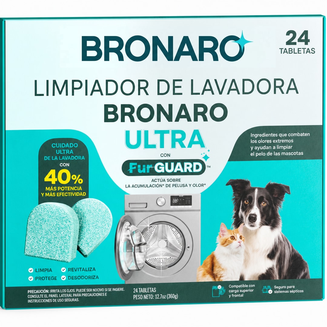 Limpiador de Lavadora Bronaro
